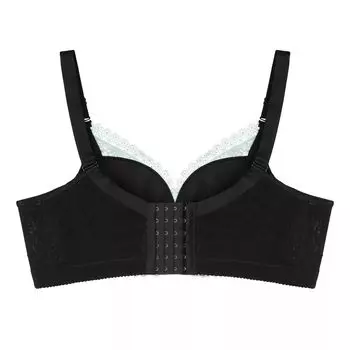 Женский комфортный бюстгальтер с полным покрытием, без косточек, с 6 крючками, с кружевной отделкой, регулируемыми бретелями Agnes Orinda, розовый