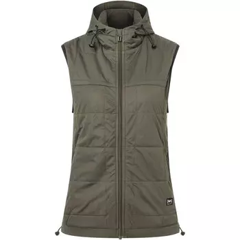 Женский комфортный жилет с капюшоном Super.Natural, оливковый