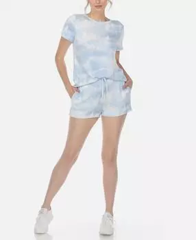 Женский комплект из 2 шорт и верхней части для отдыха White Mark, мульти