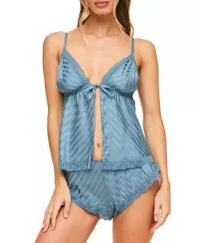 Женский комплект нижнего белья Trish: топ-ками и шорты Adore Me, синий