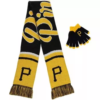 Женский комплект перчаток и шарфа Pittsburgh Pirates