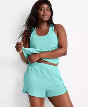 Женский комплект пижамы с топиком Tulip и шортами State of Day, зеленый