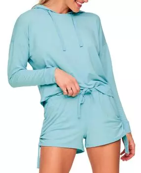 Женский комплект с капюшоном и короткой домашней одеждой Abbey Adore Me