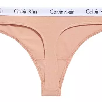 Женский комплект трусиков-стрингов Calvin Klein Carousel из 3 штук QD3587 Calvin Klein