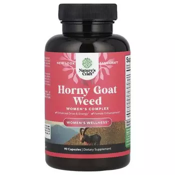 Женский комплекс Horny Goat Weed, 90 капсул Nature'S Craft