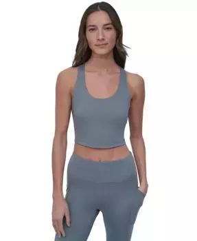 Женский компрессионный укороченный топ Balance DKNY, синий