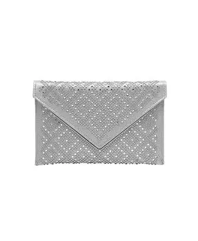 Женский конверт Alina Diamond Crystal La Regale, серебро
