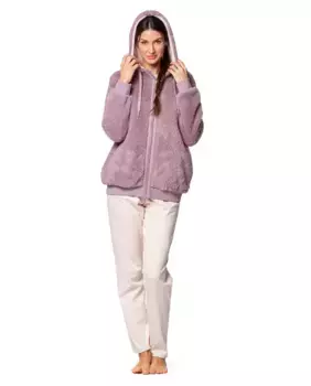 Женский короткий халат Seoretta, цвет Lila