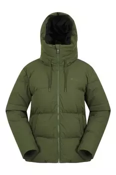 Женский короткий пуховик Cosy Extreme Mountain Warehouse, зеленый
