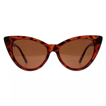 Женский кошачий глаз матовый черепаховый поляризованный mp71 Montana, коричневый