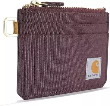Женский кошелек Carhartt из прочной парусины, темно-винный
