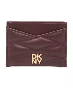 Женский кошелек-держатель для карт Dkny, красный