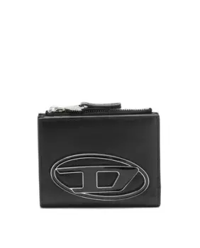 Женский кошелек DIESEL на молнии, черный