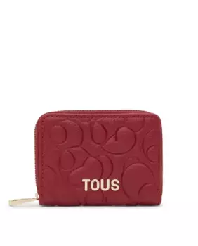 Женский кошелек Greta средней гладкости Tous, красный