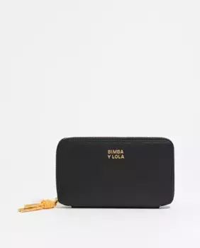 Женский кошелек из гладкой кожи Bimba y Lola, черный