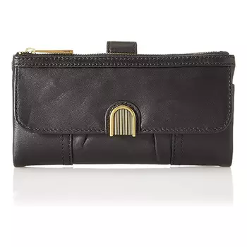 Женский кошелек-клатч Fossil Cora or Emory Soft Leather, черный