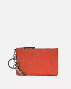 Женский кошелек Lauren Ralph Lauren маленького размера, оранжевый