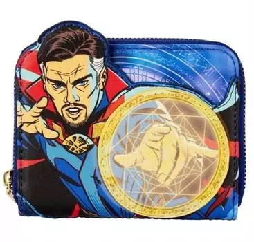 Женский кошелек Marvel Dr Strange Multiverse, светящийся в темноте Loungefly