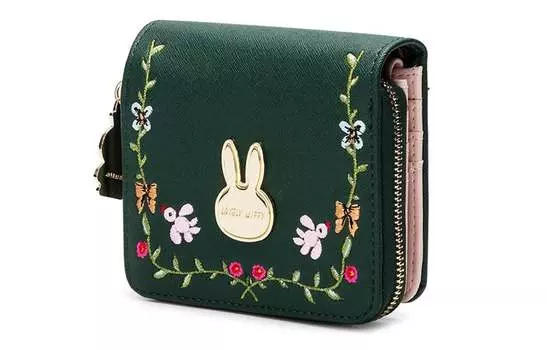 Женский кошелек Miffy, Зеленый