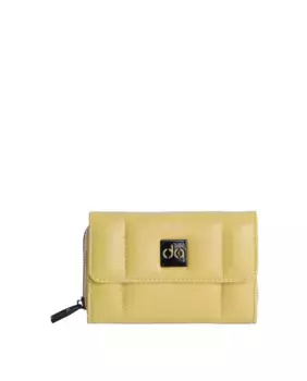 Женский кошелек Noah желтый на молнии Don Algodn, желтый