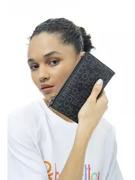 Женский кошелек под кожу BENETTON, черный