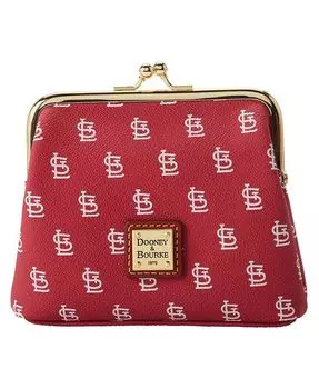 Женский кошелек St. Louis Cardinals в большой рамке Dooney & Bourke, красный