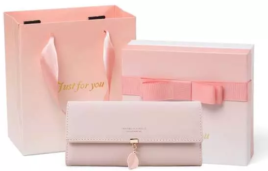 Женский кошелек Viney, Светло-синий