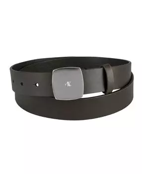 Женский кожаный брючный ремень с логотипом Micro CK Calvin Klein