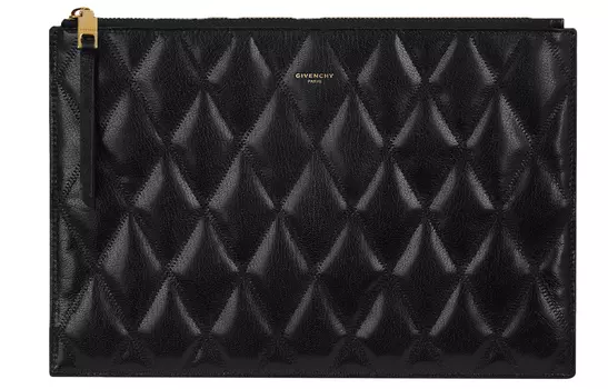 Женский кожаный клатч GIVENCHY, черный
