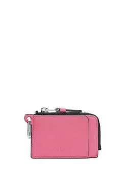 Женский кожаный кошелек Allsaints, розовый