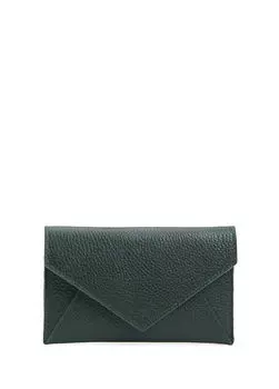 Женский кожаный кошелек Divarese, зеленый