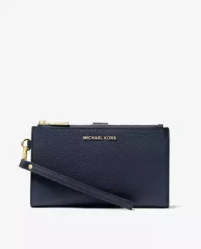 Женский кожаный кошелек для смартфона Adele Michael Michael Kors, темно-синий