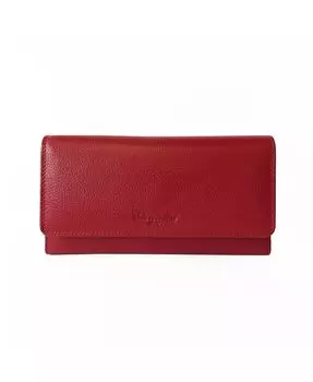 Женский кожаный кошелек-клатч с чековой книжкой и ластовицей Club Rochelier, синий