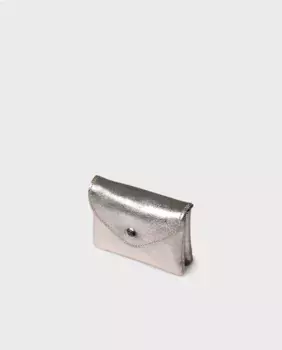 Женский кожаный кошелек металлик Toni Pons, золотой