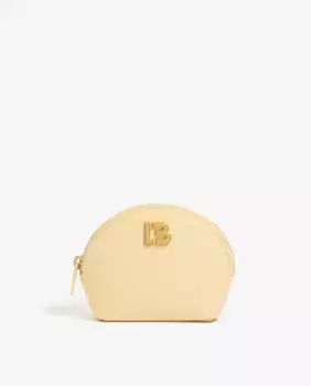 Женский кожаный кошелек пастельно-желтого цвета Bimba y Lola