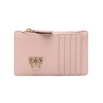 Женский кожаный кошелек PINKO, розовый