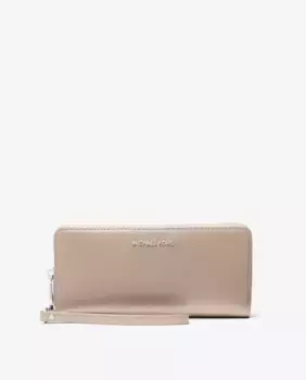 Женский кожаный кошелек с браслетом Michael Michael Kors, цвет Crema