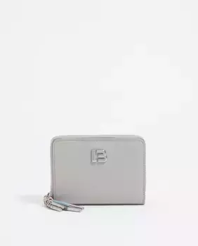 Женский кожаный кошелек с клапаном Bimba y Lola, серый