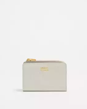 Женский кожаный кошелек с жесткой структурой Bimba y Lola, цвет Crudo