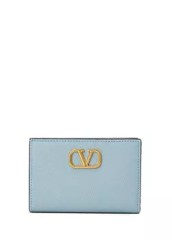 Женский кожаный кошелек Vlogo Valentino Garavani, синий