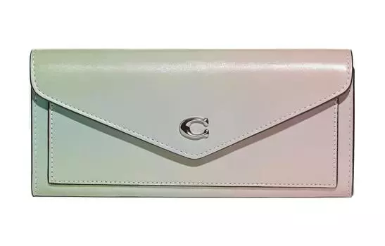 Женский кожаный кошелек Wyn с градиентом COACH