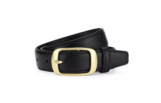 Женский кожаный ремень ALIEN BANG, Коричневый, в подарочной упаковке