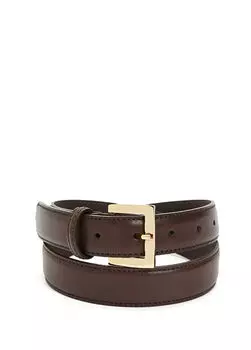 Женский кожаный ремень Beymen Collection, коричневый