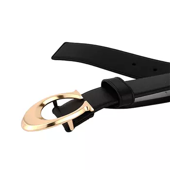 Женский кожаный ремень COACH, Black