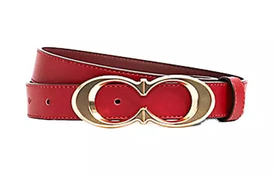 Женский кожаный ремень COACH Signature