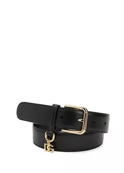 Женский кожаный ремень Dolce&Gabbana, черный