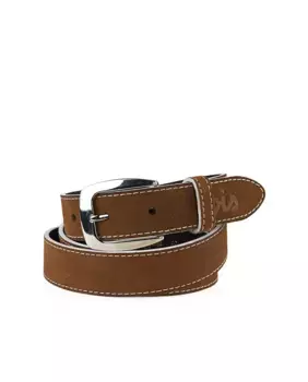 Женский кожаный ремень Lois, цвет Marrn claro
