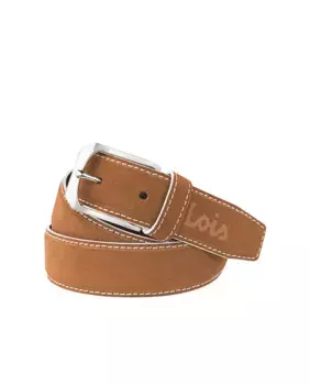 Женский кожаный ремень Lois, оранжевый