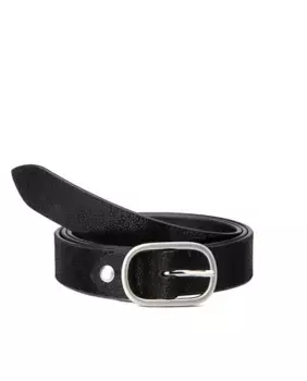 Женский кожаный ремень Stamp, черный