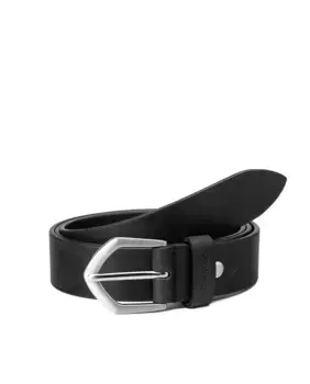 Женский кожаный ремень Stamp, черный